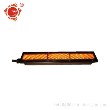 9030 btu/hour Infrared aluminum gas burner for barbecue machine